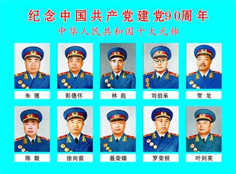 中共十大元帥|十大元帥:評選過程,授勳典禮,人物介紹,朱德,彭德懷,林彪,劉伯承,。